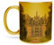 Fabulous Mug Doré en Céramique Chromé - Chateau De Chambord Donjon Renaissance Chateau de La Loire - 325 ml