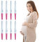 Schwangerschaftstest, 8 Stück ultraempfindlicher Schwangerschaftstest,Einzeln versiegelte Verpackung Frühschwangerschaftstest, HCG Test Empfindlichkeit, Schwangerschaftstest Frühtest Streifen