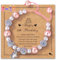 LunarCharm Einhorn Armband, Einhorn Perlen Armband für Kinder Mädchen, Schmuck Armbänder mit Verstellbarem Geflochtenem Seil, Armband Für Frauen Mädchen Schmuck Geschenk