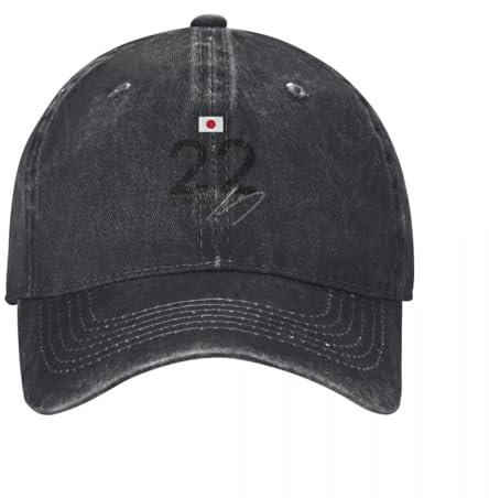 RDCGRS F1 Yuki Tsunoda 22 Baseball Cap Mann Kappe Sport Cap Rugby für Frauen 2024 Herren Neujahr