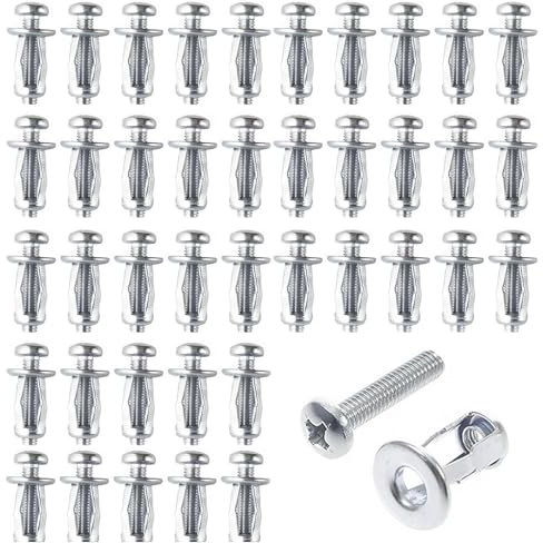 Chevilles à Cavité, 40 Pièces Ancrages en Métal pour Cavité, M5x25mm Ecrous en Forme de Pétale, Chevilles pour Murs Creux, Chevilles de Fixation de Tôle, Chevilles pour Plaques de Plâtre