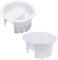 GANYKQ Bouchons anti-poussière, anti-éclaboussures, anti-fuite, pour carafe de bistro, verre, eau, plastique, couvercles