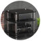 Meuble Audio HiFi 1/2/3/4 étages, avec étagères de Rangement en Verre trempé Noir Meuble TV HiFi,Meuble HiFi Meuble HiFi Etagère AV Meuble TV