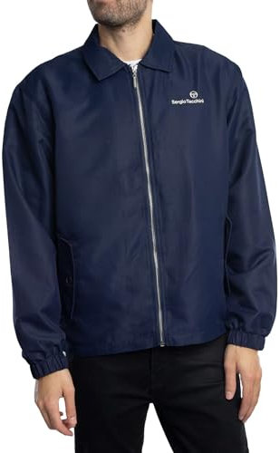 Sergio Tacchini Herren Giorgi Coach-Jacke, Maritime Blue, M