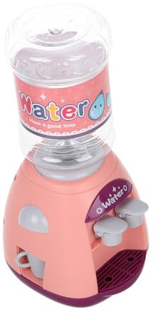 GLSTOY Water Dispenser Kids Miniature Water Machine Toy Dispenser Play Kitchen Accessory Educational Drink Fountain Toy