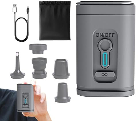 Luftkompressor-Pumpe, aufblasbares Werkzeug für , tragbare elektrische Luftpumpe für aufblasbare Betten, Pool-Schwimmringe, Outdoor-Camping