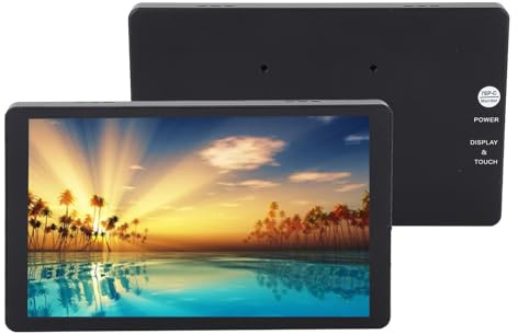 Jectse 7 -Zoll -Touch -Display, IPS -Kapazitive Screen 1280x800, 68% NTSC -Breitverkleidungen, Typ -C -Ausgang, 10 -Punkte -Touch, Aluminiumlegierung Gehäuse, Temperaturglas Panel