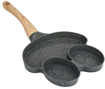 Gatuida Padella Pancake Antiaderente Multifunzione per Uova e Omelette con Rivestimento e Facile da Pulire Adatta per Cucina Veloce e Divertente