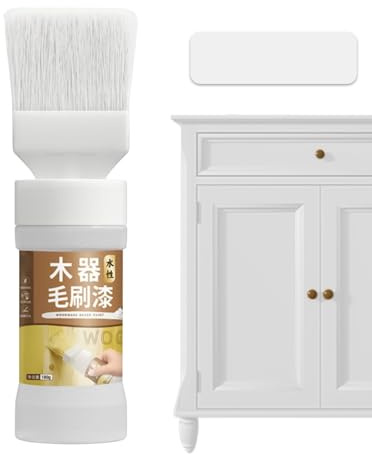 Pintura de reparación de muebles de madera, suministros de mejora del hogar a base de agua, pintura de reparación de muebles con cepillo, para suelos de madera, mesas, escritorios, postes de cama