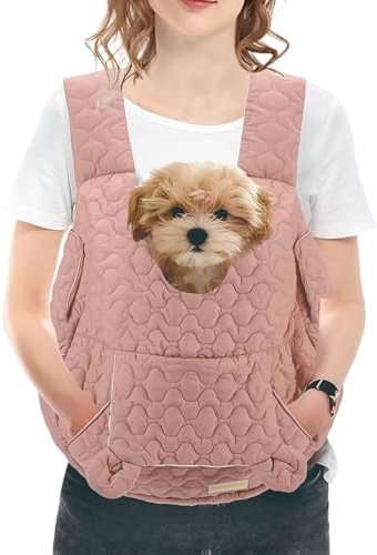 Nudorpn Hunde Rucksack | Belüftete Tasche Mit Fächern,Katzen Rucksack Für Kleine Hunde Tragetasche,Für Welpe Kätzchen Outdoor Camping Wandern Spazieren Radfahren Reiten Einkaufen