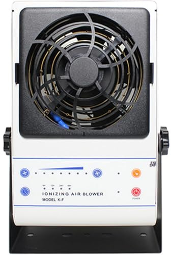 Ventilateur industriel antistatique, volume d'air de 45 à 110 CFM, élimination efficace de la poussière pour espaces de travail, zone de circulation d'air 30 cm x 60 cm