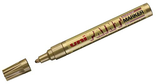 Uni-Ball 718982 Permanent Marker - Gold