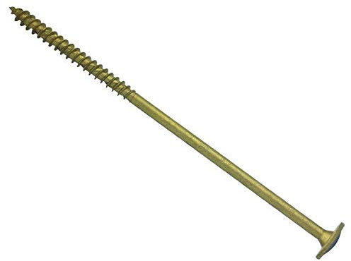 ForgeFast Construction Screws | 8.0 x 200mm | Tan | Tub 25
