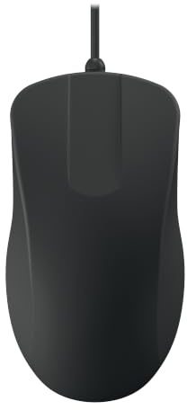 Active Key AK-PMH1 USB Hygiene-Maus Optisch Geeignet f. Wischdesinfektion nach DGHM/VAH, Silikonmemb, Schwarz