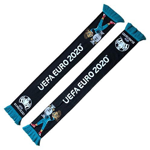 UEFA EURO 2020™ Sciarpa 'Mascot' Nera