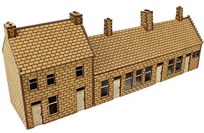 War World Scenics Model Railway Station Building – OO Gauge Scale 1:76 MDF Island Rail Detailed Structure Realistic Construction Modelling Diorama Double Track Span
