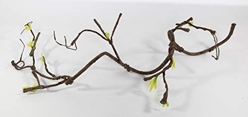 Seidenblumen Roß Haselnusszweig/Dekoast 80-120cm FT Kunstzweig künstlicher Zweig AST künstliche Wurzel Dekowurzel