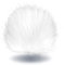 Wohnkult 15-17 cm Kunstfell Bommel mit Druckknopf Pelzbommel Pompon für Mützen Anhänger | 16 Farben (Weiß)