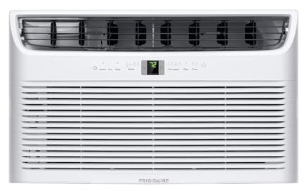 Frigidaire 230V 14000 BTU Wall Air Conditioner with Dehumidifier, Fan & Remote Control, Quiet Energy Efficient Wall Mounted AC Unit for Home Cooling, Cools Large Rooms Up To 700 Sq Ft