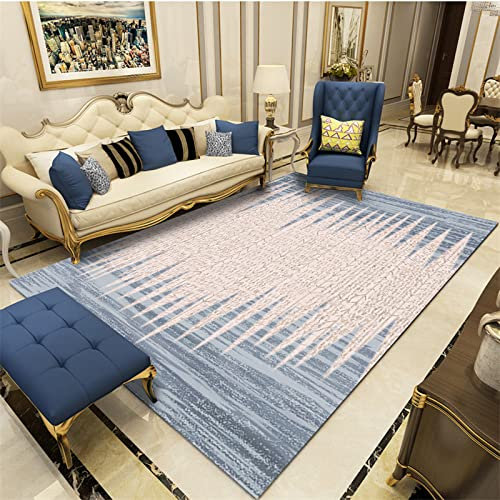 RUGMRZ Abwaschbare Teppich Wohnzimmerlinien Schlafzimmer Geometrie bodenbelag für Balkon pink Balkon Teppich Outdoor Teppich babyzimmer abwaschbare Teppich Outdorr Teppich160x200CM