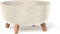 Prosperplast Pot de Fleurs avec planteur sur Les Pieds - 20,7 x Ø 38 cm - Flower Gracia Effet béton, crème, DGRL400LE