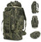 KXBUNQD Wasserdichter Camping-Wanderrucksack, 70L/100L, Molle-Rucksack, großer Tagesrucksack für Reisen, Russland Camo, Medium, Tagesrucksäcke