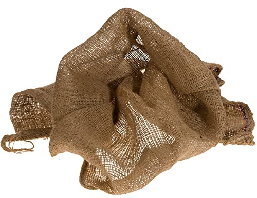 DéVa Jute-Schutzsack Natur 60cm x 80cm 250g - Jutegewebe - Dekoration aus Jute - Jutestoff Winterschutz