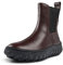 Camper Ground K400654, Stivali Chelsea Donna, Borgogna 005, 40 EU