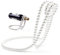 Pearl Chain Wine Rack Metal Magic Chain Wine Bottle Holder Hanging Wine Rack for Home Decoration