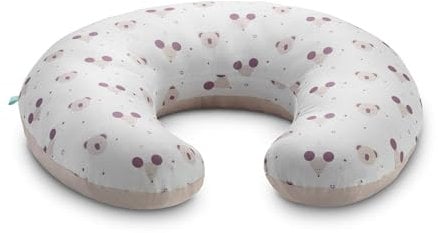 KOALA BABYCARE Stillkissen für Alle Größen Geeignet - Stillkissen für Neugeborene 0-12 Monate - Stillkissen Multifunktional mit 5 Verschiedenen Einsatzmöglichkeiten (Rosa-Weißer Koala)