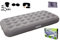 Icelus Twin Aufblasbare Luftbett 191x 100 x 23 cm Camping Luftmatratze mit Luftpumpe,Aufblasbare Matratze Bett,Reisebett,Schlafunterlage für Zuhause und Reisen(Grau)