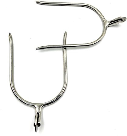 Reitsporen Reiten Sporen hochwertiger Edelstahl Radsporen Sonnenradsporen Kugelsporen Ballsporen Schwanenhalssporen Hammersporen Knopfsporen Riffelsporen Stecksporen (Herren 30, Stecksporen Radsporen)