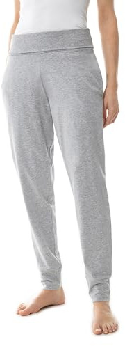 Mey Nachtwäsche Serie Yona Damen Yoga Pants Grey Melange XXL(XXL)
