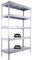 PROREGAL Schwerlastregal Big Metal YETI Five | HxBxT 200x120x60cm | Fachlast 400kg | Verzinkt | Regal Standregal Werkstattregal Lagerregal Kellerregal