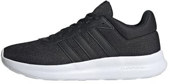 adidas Women's LITE Racer 4.0 Shoes, Core Black/Core Black/Iron Metallic, 9 UK