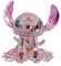 Enesco Figurine d'ange à facettes, Rose