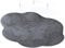 Lot de 2 panneaux acoustiques de plafond en velours | Panneaux flottants de contrôle de l'écho | Nuages acoustiques pour les chambres d'enfants, les studios et les bureaux | [CLOUD, Gris]