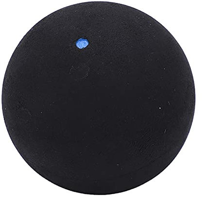 Akozon 37 Mm Single Dot, Bälle für Anfänger, Wettkampf, Squashball, Sport-Gummischlägerball, Einzeln (einzelner Blauer Punkt)