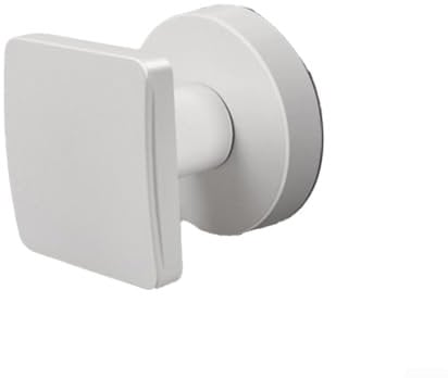 Cerradura de seguridad invisible para puerta, diseño resistente con mini cerradura para habitaciones secretas (blanco)