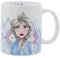 ms móvil shop Taza Cerámica Desayuno FROZEN II Capacidad 325ml Dibujo Anna y Elsa - CAJA REGALO | Producto Oficial