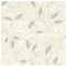 Boutique Ornamental Leaf Sage Textured Floral Wallpaper