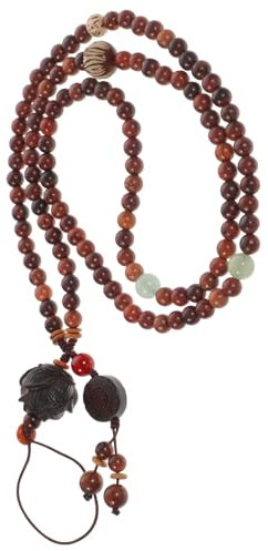 Angoily 1pièce Acajou Pour Téléphone Portable Dragonne Longue Détaillée Perles Accessoire Pratique Pour Et Femmes