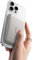 Baseus Magsafe Powerbank 10000 mAh, Magnetic Power Bank Wireless, External Battery for iPhone 16-12 Series, PD 22.5 W Mini Powerbank USB-C, Small but Strong, White