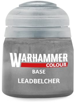 Warhammer Colour Leadbelcher Base Paint 12ml Acrylic Paint