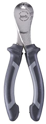 kwb 385010 Kraftvorn-Schneider 160-mm, Kneif-Zange n. DIN ISO 5748, Schneiden gehärtet, scharf, für große Beanspruchung, hohe Schneidleistung, CV-Stahl