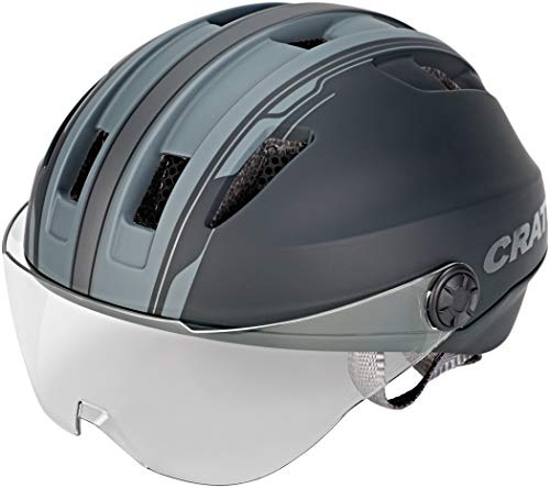 CRATONI Evo E-Bike Fahrradhelm // schwarz/anthrazit matt