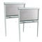 PACK ECO de 2 moustiquaires Enroulables ALU H220 cm x L160 cm Blanc
