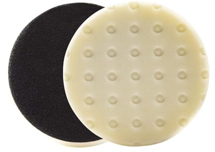 5.5 CCS White Polishing Foam pad (Pack of 2). Lake Country Original CCS White Polishing pad Safe for All finishes and Painted Surfaces. Fits 5 Backing Plate.