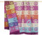 PAD - Peace - Decke/Wohndecke - Materialmix - Purple - 150 x 200cm