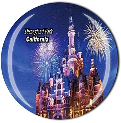 Disneyland Park Anaheim California USA Fridge Magnet Souvenir Gift Decor Magnetic Sticker Collection
